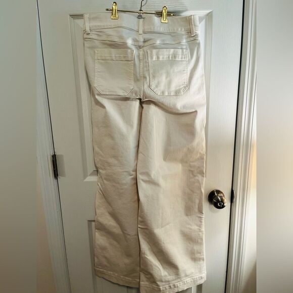 SPANX White Wide-Leg Jeans - Picture 6 of 7
